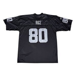 OAKLAND RAIDERS Jerry Rice Vegas Vintage 2000s Y2K NFL Football Jersey Mens XL